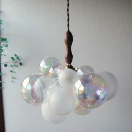 カテキン　シーリングカバー２　バブルランプ胡桃DB カテキン様専用 シーリングカバー2 バブルランプ胡桃DB 【公式通販】