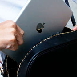 3WAY仕様  収納多数で旅行、出張、ビジネスに大活躍。本革ショルダーバッグ スキミング防止機能 14枚目の画像