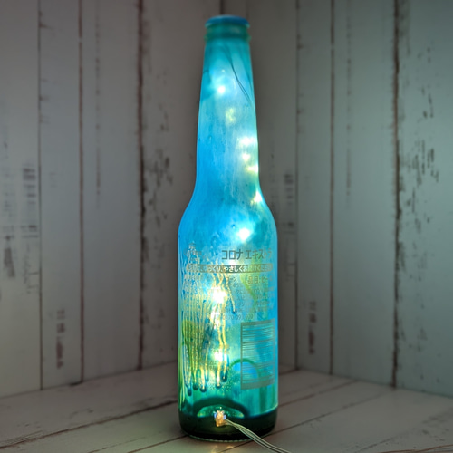 Bottle light Corona USB 空き瓶照明 卓上照明 LED フェアリーライト