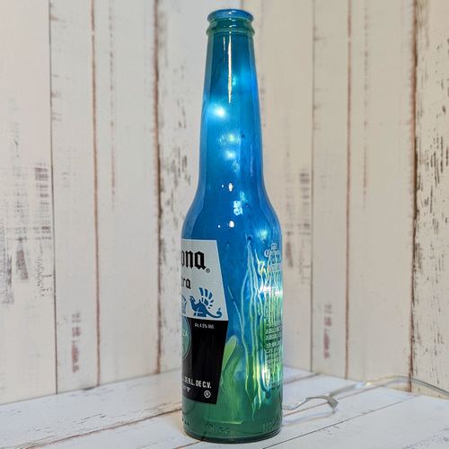 Bottle light Corona USB 空き瓶照明 卓上照明 LED フェアリーライト