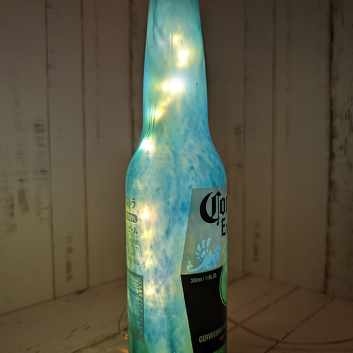 Bottle light Corona USB 空き瓶照明 卓上照明 LED フェアリーライト