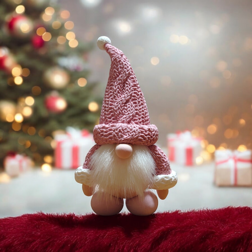 ★ tokoちゃん様★クリスマスノームとポインセチア★４点セット★小人オブジェ★ 93494ead4fe0608daae5c068f08972