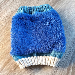 受注製作　新色追加　犬用ふわふわニットベスト風セーター　SS～LL 4枚目の画像