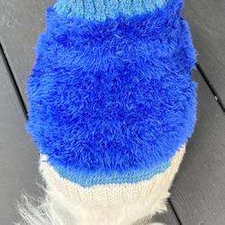 受注製作　新色追加　犬用ふわふわニットベスト風セーター　SS～LL 3枚目の画像