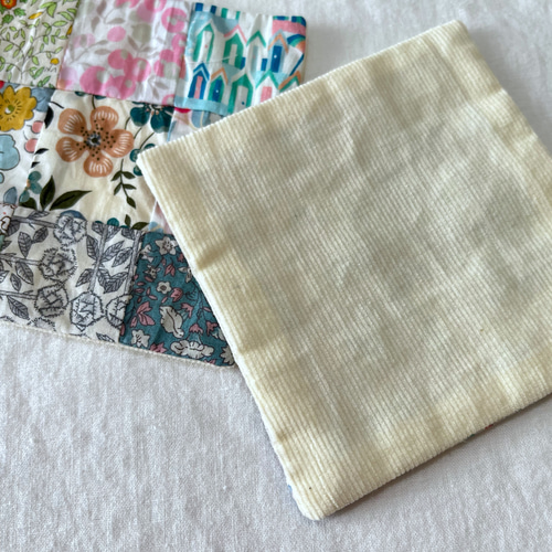 リバティ パッチワーク コースター 2枚セット ベッツィ ウィルトシャー