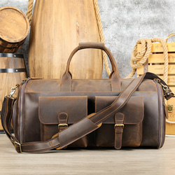 ブラウン レザー ボストンバッグ 大きめ Louis Vuitton ボストンバッグ ブラウン レザー