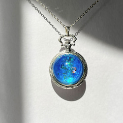 グリーンカイヤナイトのマクラメ編みネックレス⭐︎ ペンダントトップ