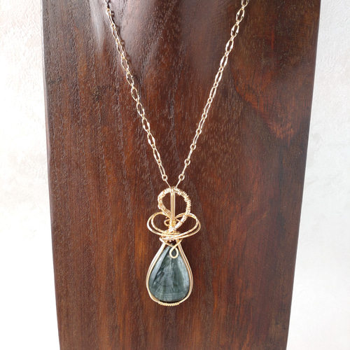 セラフィナイト ペンダント 最強のヒーリングストーン 安眠の石