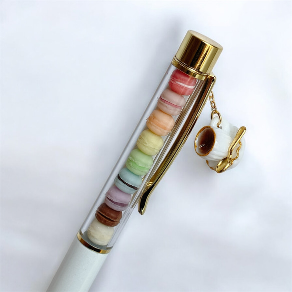 【精選】「讓人忍不住想吃掉它」迷你馬卡龍原子筆 第4張的照片