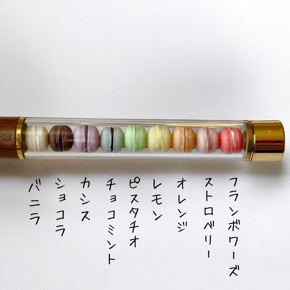 【精選】「讓人忍不住想吃掉它」迷你馬卡龍原子筆 第2張的照片