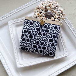 ミナペルホネン☆コンパクトウォレット☆ハンドメイド ⚮̈ミナペルホネン forest tile コンパクトウォレットS ミニ財布