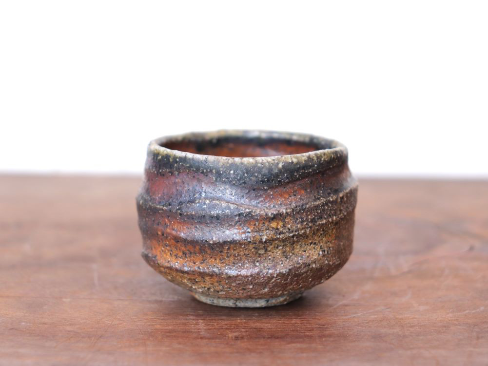 備前焼 ぐい呑み　gi-043
