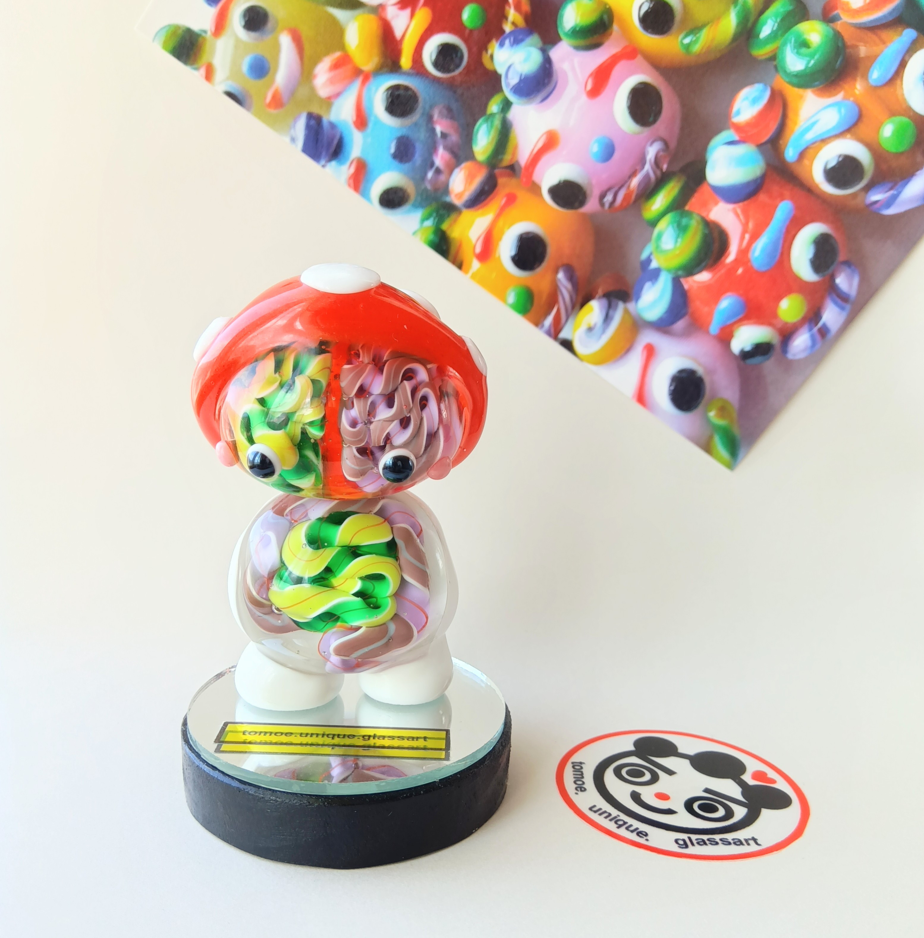 ガラスの人体模型ちゃん 着ぐるみVer