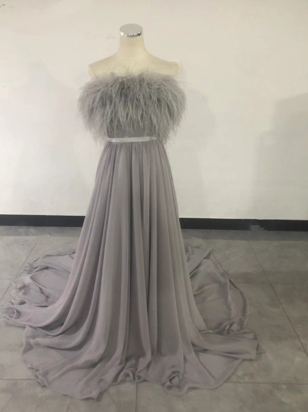 JJs オフショルダー Houseグレーシルバー フォーマルドレス