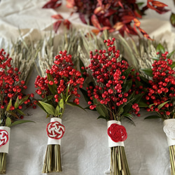 ポポラスユーカリのミルフィーユリースM ドライフラワー kusakiiro by