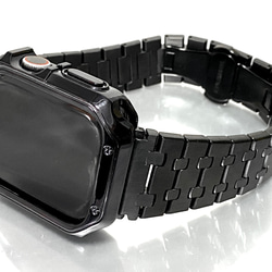 超高級アップルウォッチパブェシルバーczダイヤ キラキラ カバー