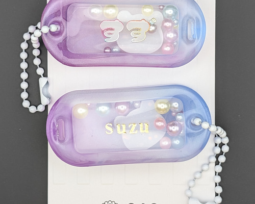 王一博 肖戦 アイスクリーム　レジンキーホルダー　0612 ダブルアイスクリーム♡シャカシャカシェイカーキーホルダー