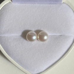 無穴パール新入荷✨1粒バロックパール✨9mm バロック淡水パールピアス