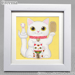 絵画。原画【かわいい白猫ちゃんとおもちゃのベアー】 猫の絵220 水彩画 原画 キジ白猫｜Yahoo!フリマ（旧PayPayフリマ）