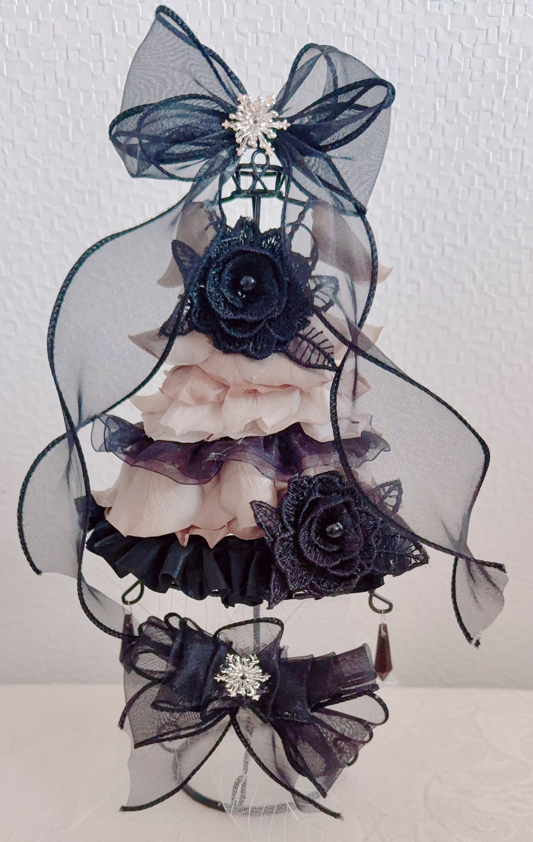 ❤️SALE❤️shabby chicアイアントルソーアレンジ(黒)