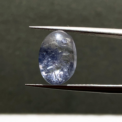 デュモルチェライトinクォーツ[273] 13x9mm 6Cts 天然石 ルース  