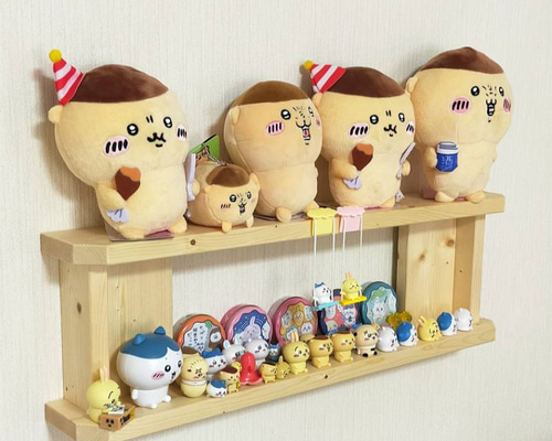 Jin様＊Jiji＊ハンドメイド＊壁掛け飾り棚＊kyo＊ドールハウス Amazon｜ウォールシェルフ円形壁掛けアイアンアート工業風壁の
