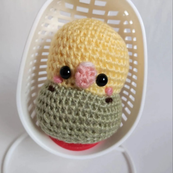 セキセインコ　オカメインコ　ハシビロコウ　編みぐるみ　ぬいぐるみ　チェーン milkychii 様 専用 セキセインコ オカメインコ ハシビロコウ 編み