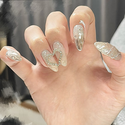 No.23 じゅわっとチークネイル♡ワンホン ネイルチップ ネイル