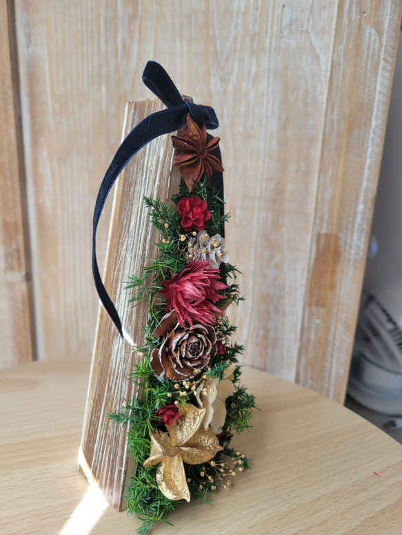 ⭐New ⭐ウッドツリーバトンアレンジ 4枚目の画像