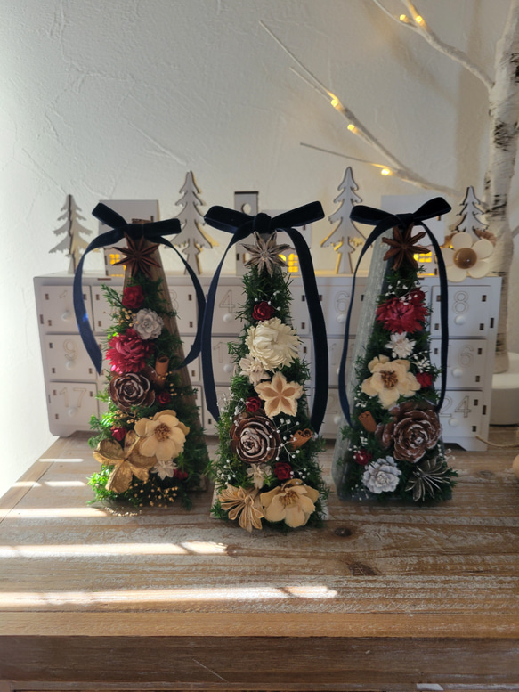 ⭐New ⭐ウッドツリーバトンアレンジ 1枚目の画像