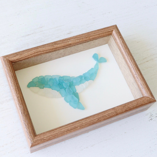 Wearing a Glass Dreamed of…*』シーグラスアート