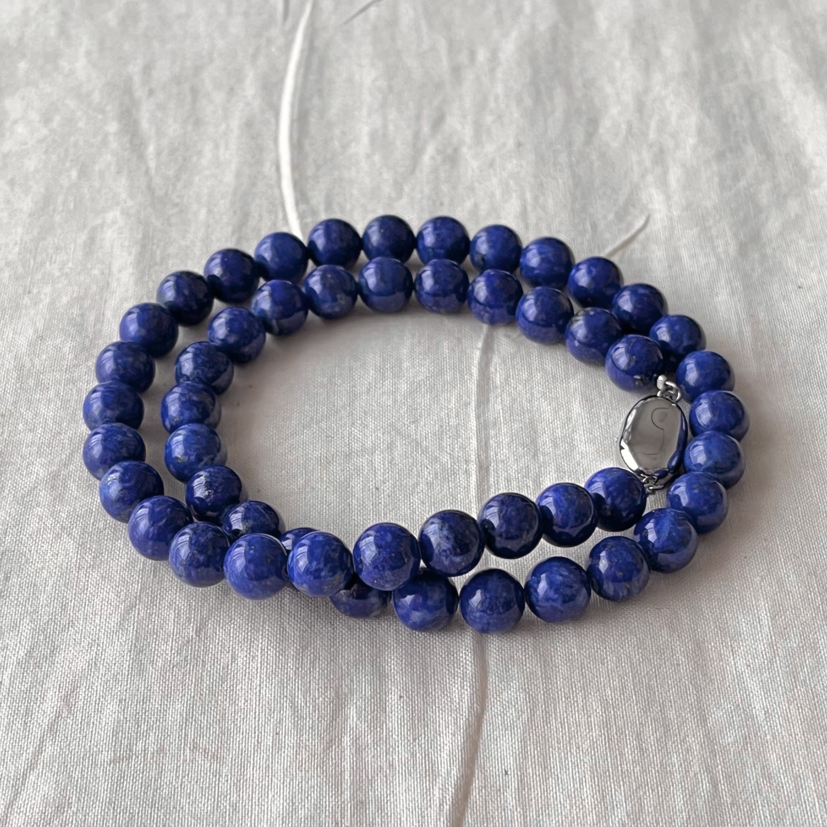 ラピスラズリのネックレス　（Nー234）