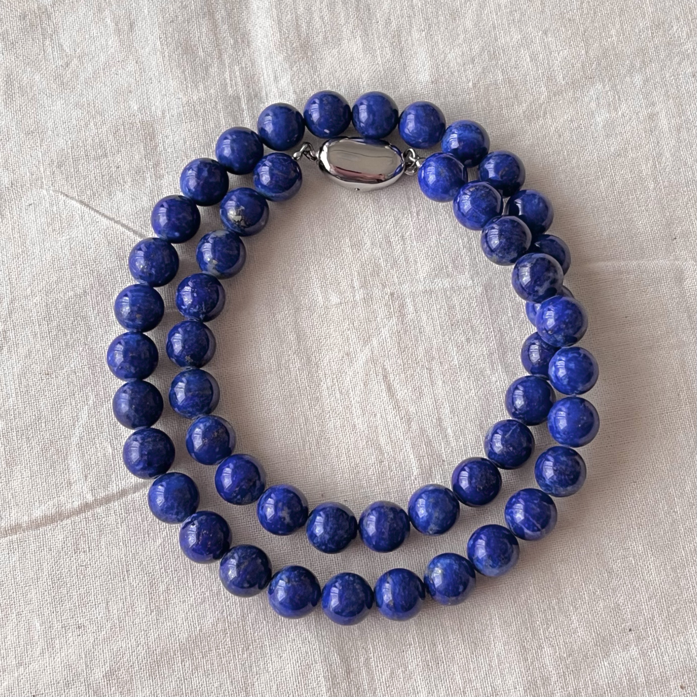 ラピスラズリのネックレス　（Nー234）