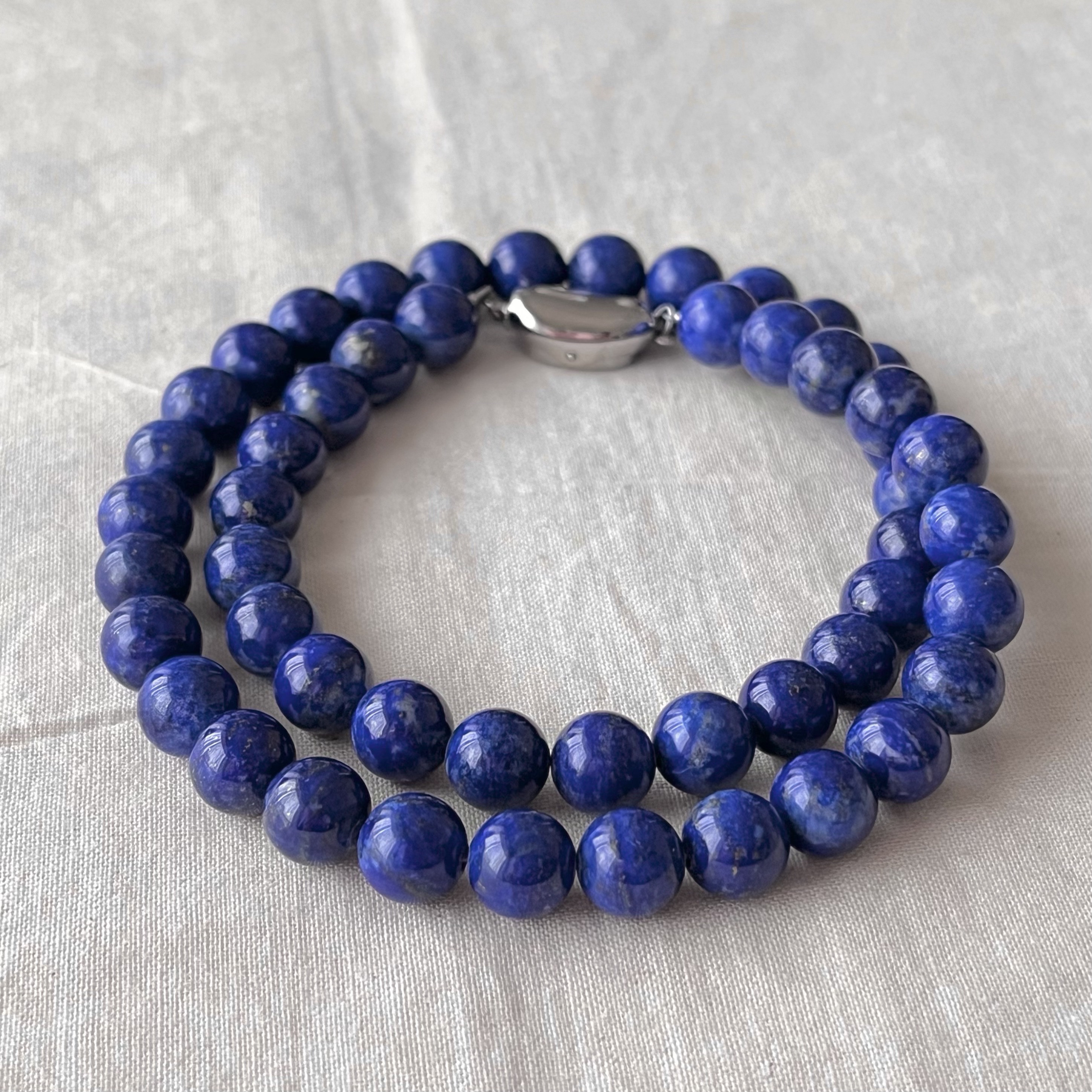 ラピスラズリのネックレス　（Nー234）