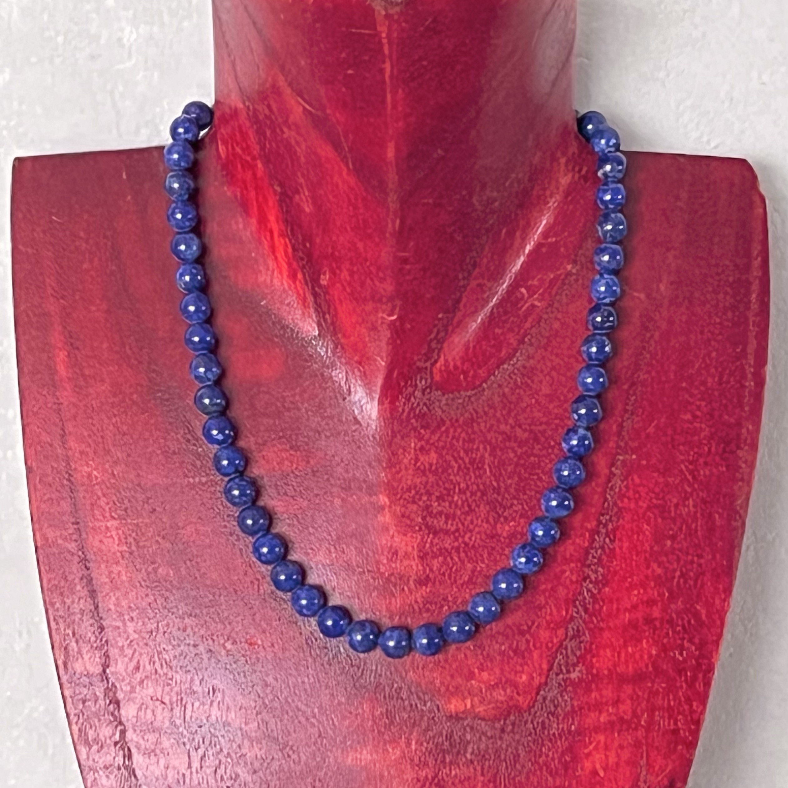 ラピスラズリのネックレス　（Nー234）
