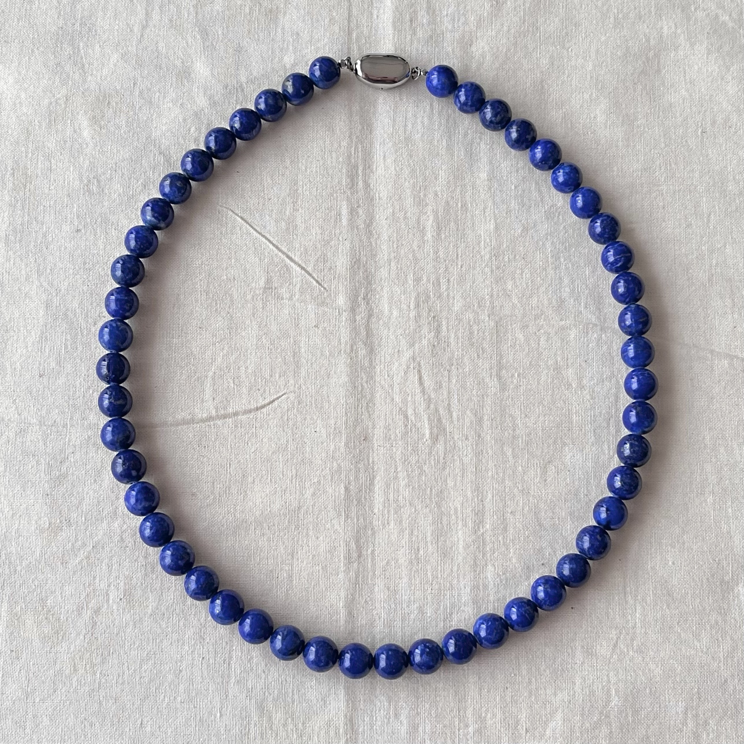 ラピスラズリのネックレス　（Nー234）