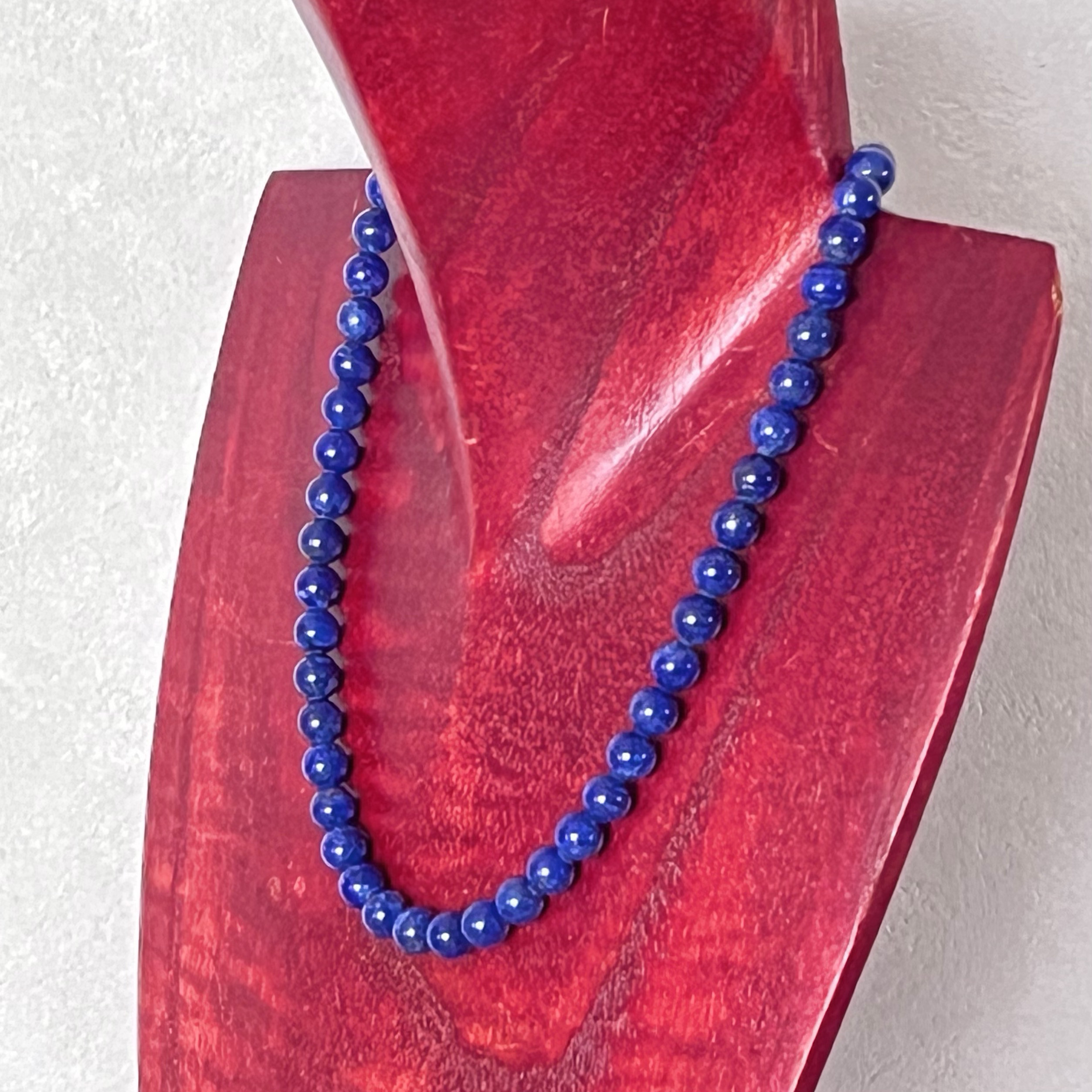 ラピスラズリのネックレス　（Nー234）