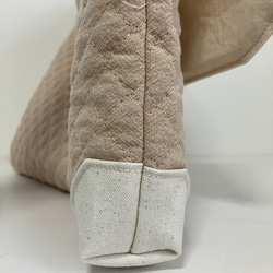 底角補強！デコレクションズ使用キルティングショルダーバック　通園　図書袋 3枚目の画像