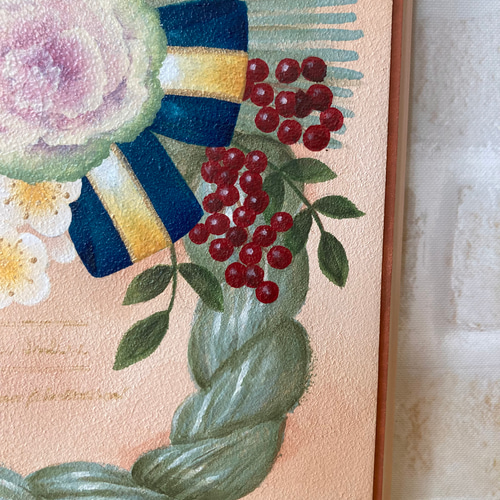 トールペイントのお正月壁飾り 絵画 アトリエ ユニヴェール 通販