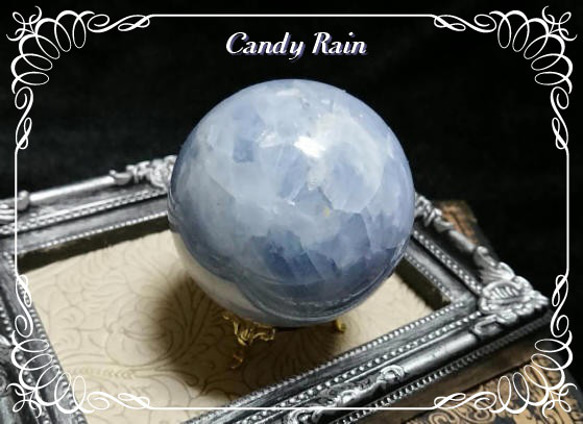 天界の青*セレスタイト*原石*スフィア その他アクセサリー Candy Rain