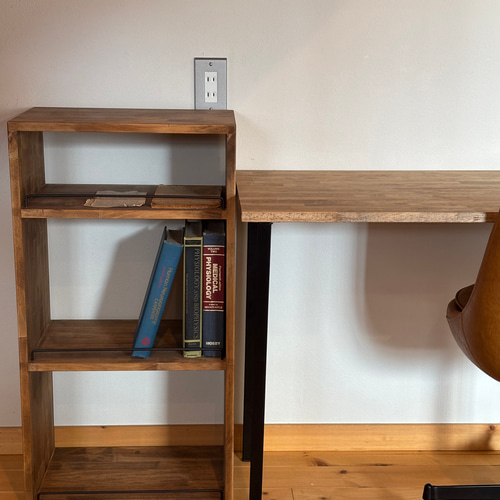 97.3段シェルフ アイアンバー仕様 チェスト/シェルフ/収納