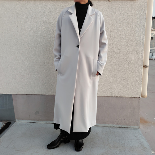 2025AW特別価格】日本製 ウエストベルトチェスターロングコート