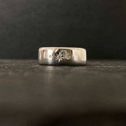 ゆるり　ざらざら槌目の甲丸リング 手作り結婚指輪】Pt甲丸槌目リング（結婚指輪） ID17945 | zuii