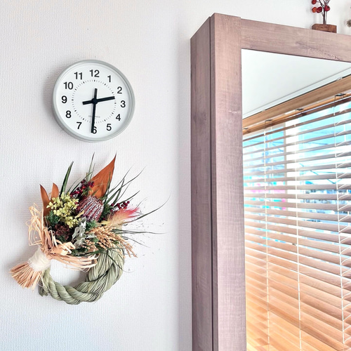 ご予約承ります＾＾】 2025年✨／お正月後も楽しめる♪しめ縄飾り