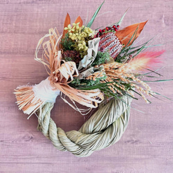 ご予約承ります＾＾】 2025年✨／お正月後も楽しめる♪しめ縄飾り