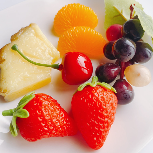 本物そっくりな食品サンプル リアルサイズ フルーツセット 果物