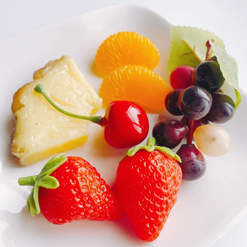 本物そっくりな食品サンプル リアルサイズ フルーツセット 果物