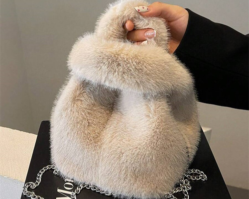 秋冬新作 ふわふわ ぬいぐるみ ハンドバッグ レディース、大容量ファー