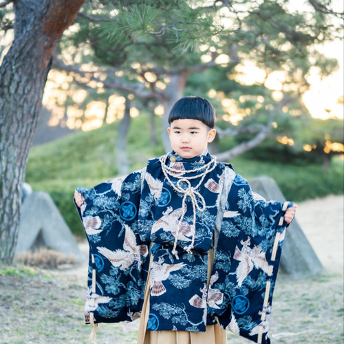 七五三 【 平安装束 / 水干 / 狩衣 】5歳着物 七五三着物