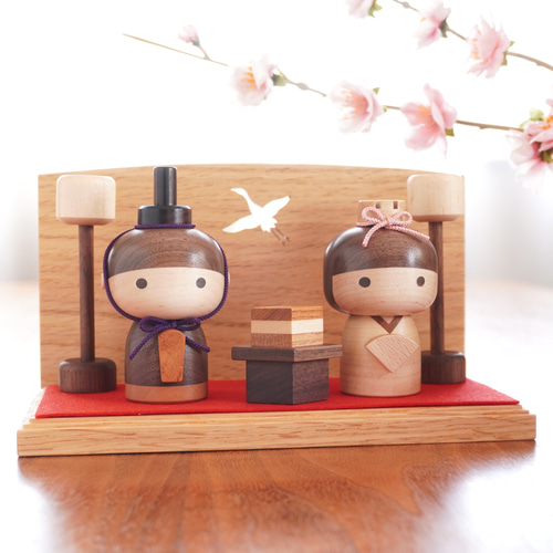 新作】まんまる雛 親王飾り ＊ひな祭り 雛人形＊ ひな人形・雛